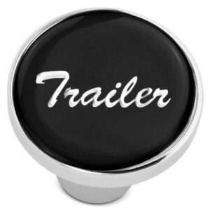 3509 CH TRLS KNOB WITH BLK GLSY STCKR