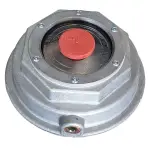 TR3404075 Hub Cap, Aluminum - Screw On - BC:6.25x8, Idp:1-9/16, ID: 5.25, OD: 6-7/8