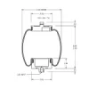 TR7087 Cabin Air Spring, Freightliner, Firestone W02-358-7087, Goodyear 1S5-040