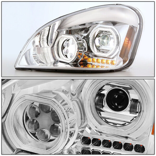 77910CHD - FL CASCADIA LED HEADLIGHT CHROME (DRIVER) 2008-18