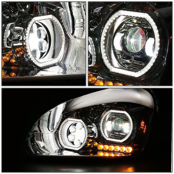 77910CHP - FL CASCADIA LED HEADLIGHT CHROME (PASSENGER) 2008-18