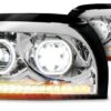 77911CHP- FL CENTURY LED HEADLIGHT CHROME (PASSENGER)