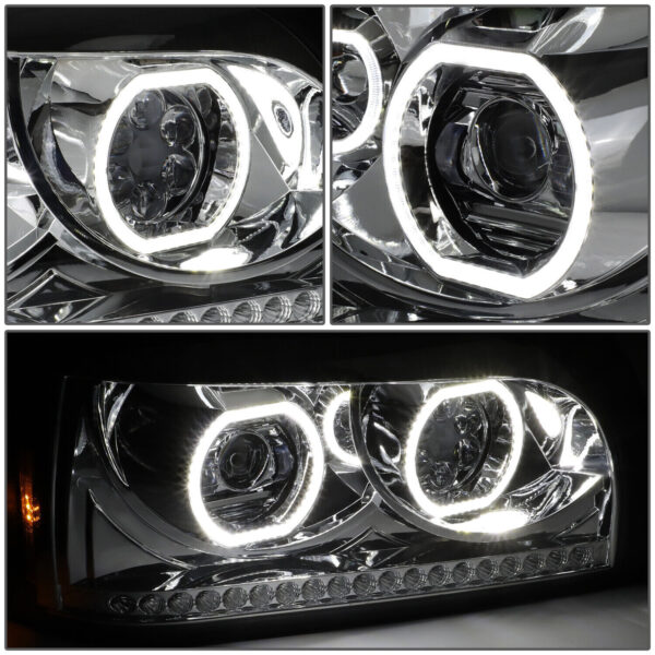 77911CHP- FL CENTURY LED HEADLIGHT CHROME (PASSENGER)