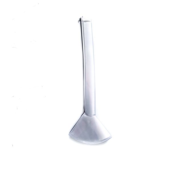 8091SF-30" SILVER FIBER GEAR SHIFT BOOT COVER