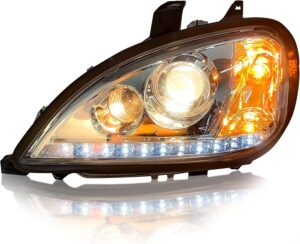 Driver Side Crystal Headlight for 1996-2017 Freightliner Columbia Trucks