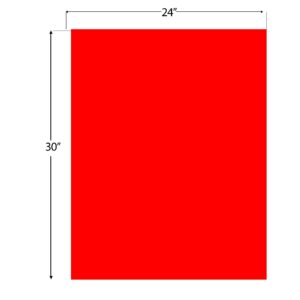 MPL-2430R PLASTIC MUD FLAP RED 24*30