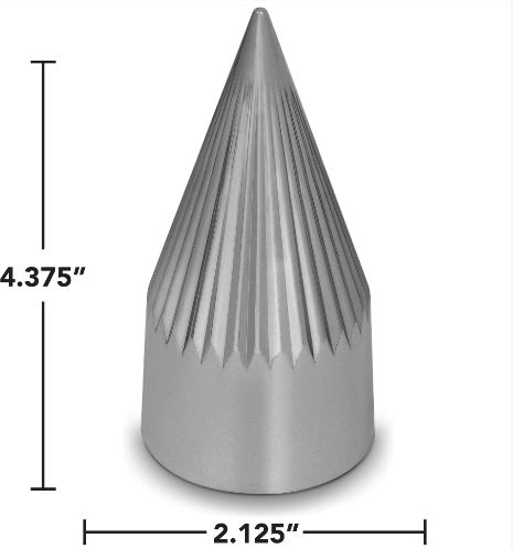 11145 Classic Razor Lug Nut Cover Thread On