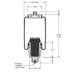 CABIN AIR SPRING FOR PETERBILT