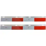 STRAIGHT MUD FLAP REFLECTOR